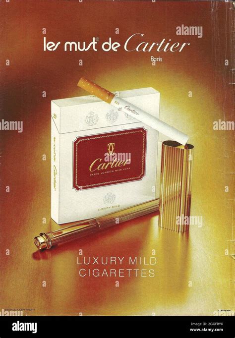 cartier cigarette brands.